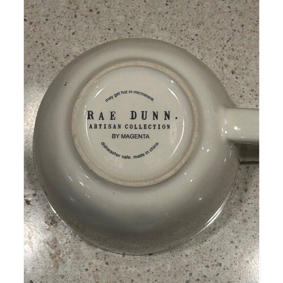 Rae Dunn Coffee Mug Artisan Collection Wedding Cake Love Mug Pink White - Picture 5 of 7